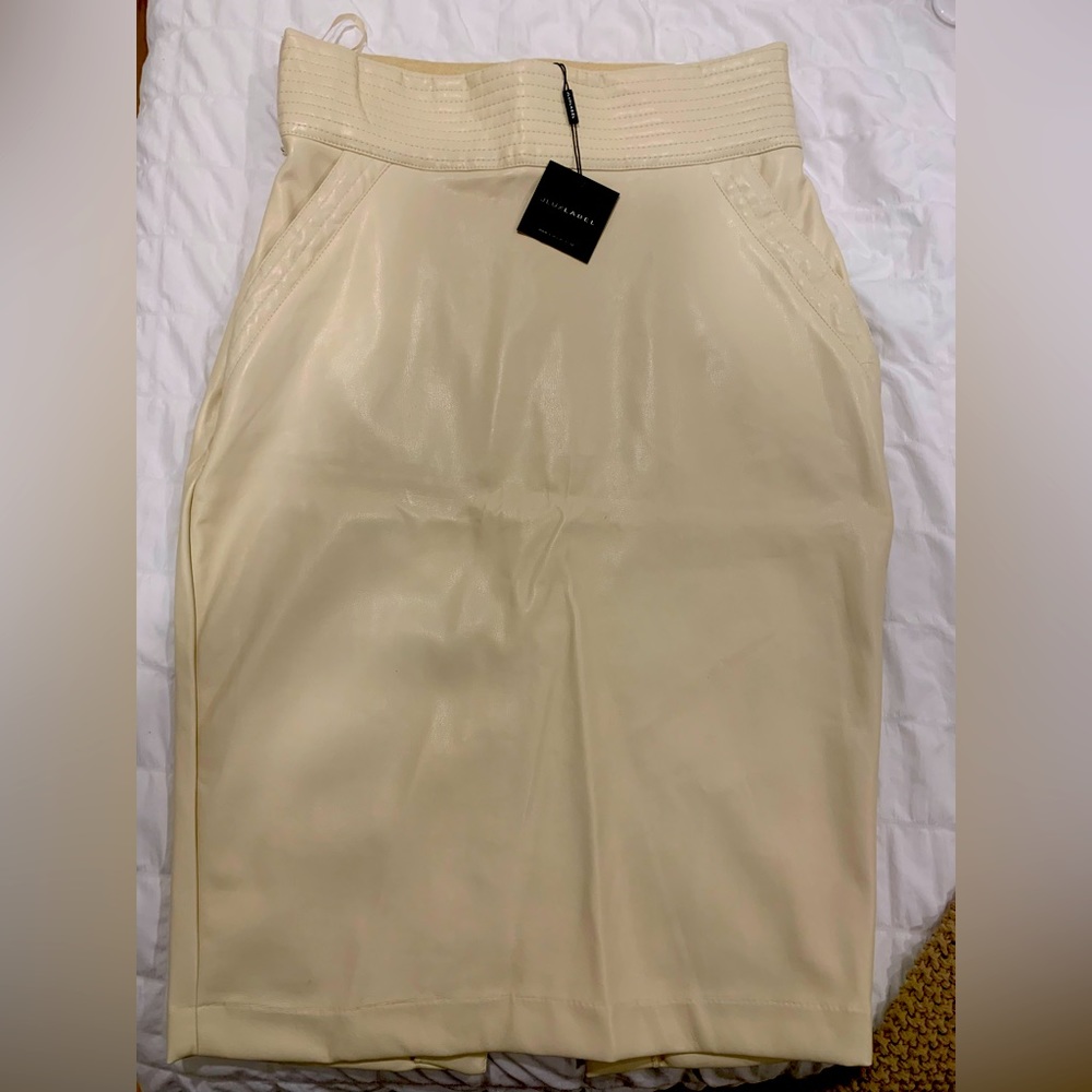 JLUXLABEL buttercream Skirt.